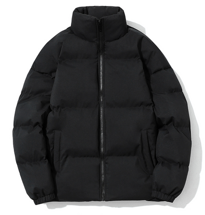Men's and Women's Winter Youth Breadwear Sports Cotton Coat Stand up Collar Couple Outdoor Coat Cotton Coat