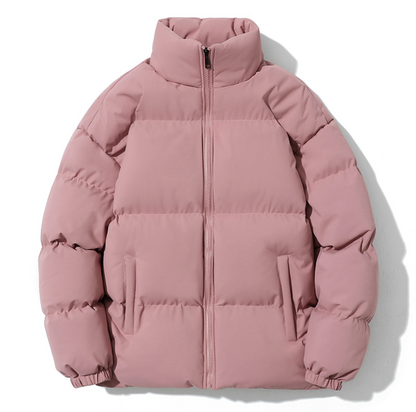 Men's and Women's Winter Youth Breadwear Sports Cotton Coat Stand up Collar Couple Outdoor Coat Cotton Coat